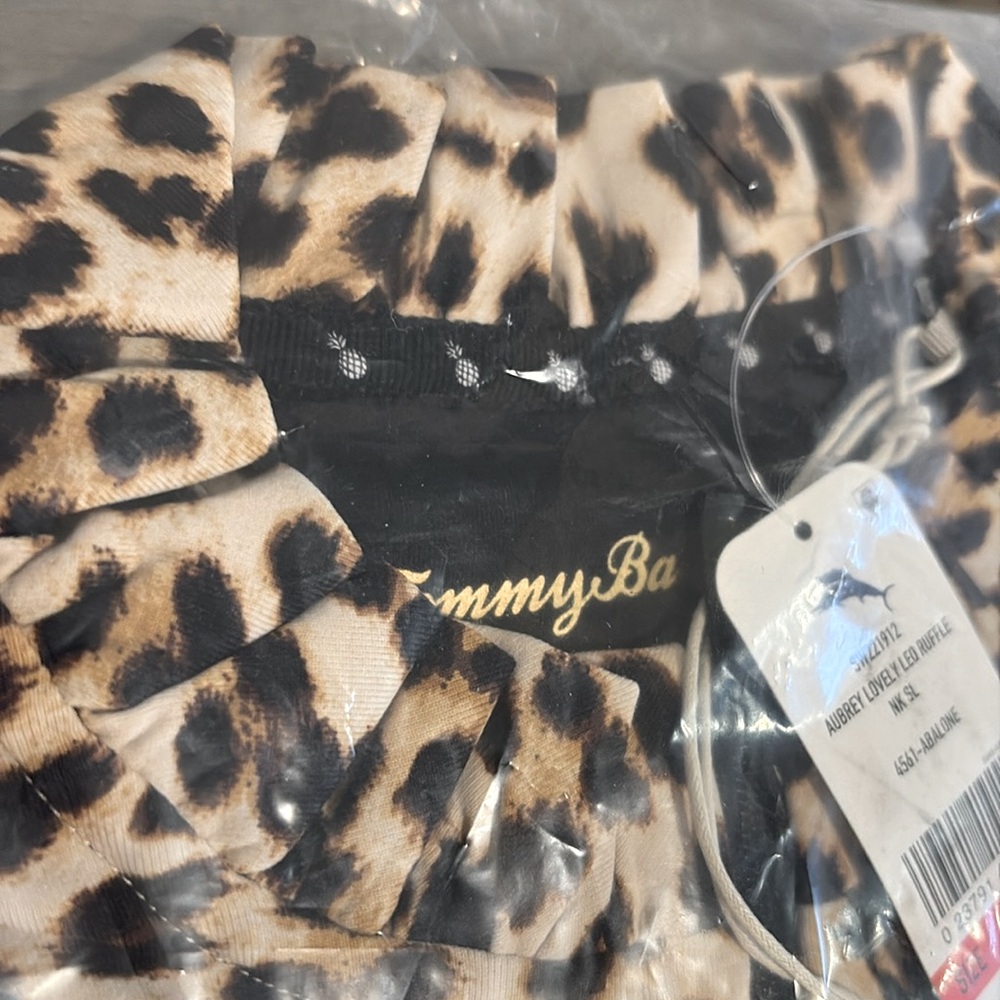 ❌SOLD❌NWT [Tommy Bahama] Aubrey Lovely Leo Sleeveless Collar Tank Women’s XS - Picture 5 of 7